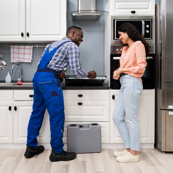 can you provide an estimate for cooktop repair before beginning any work in Pine Island